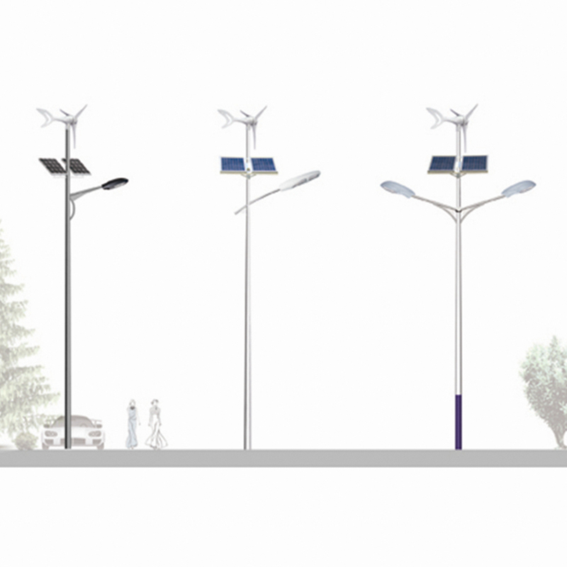 Farola híbrida eólica y solar para todo tipo de condiciones meteorológicas