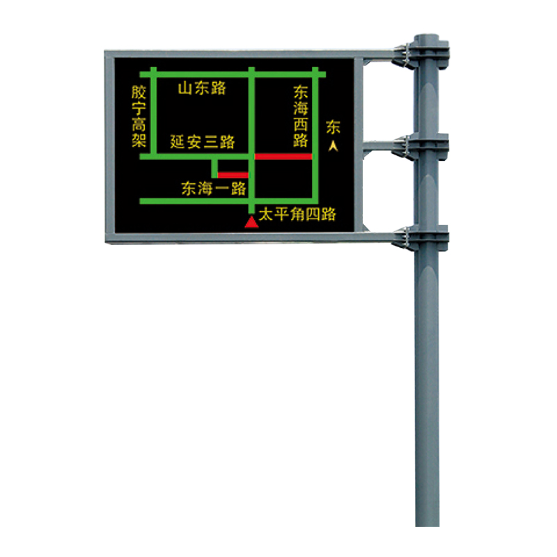 Poste de pantalla de guía de tráfico LED estándar