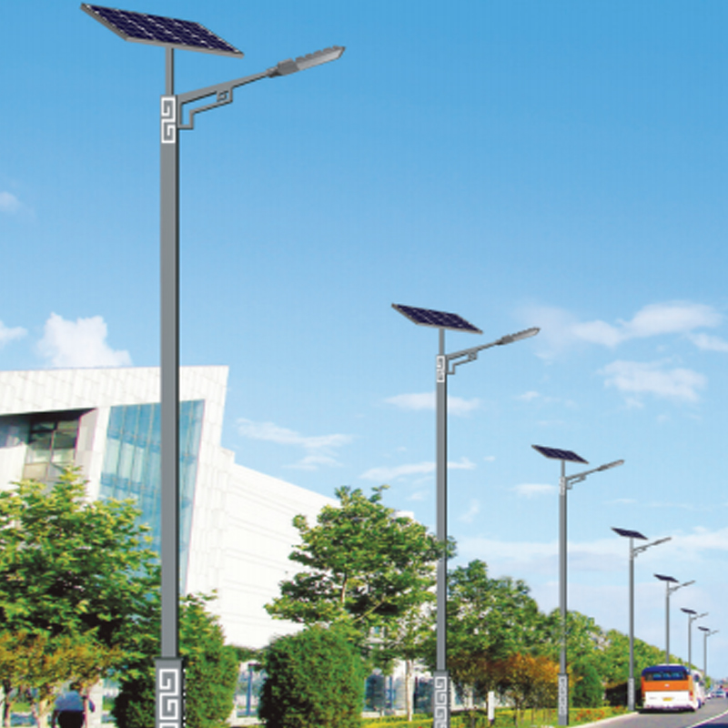 Farolas solares de estilo chino